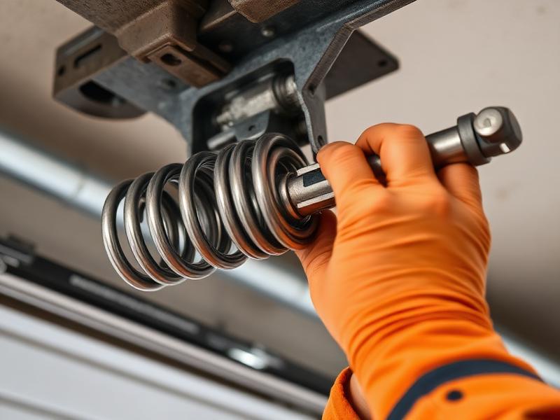 Professional garage door spring repair and maintenance service